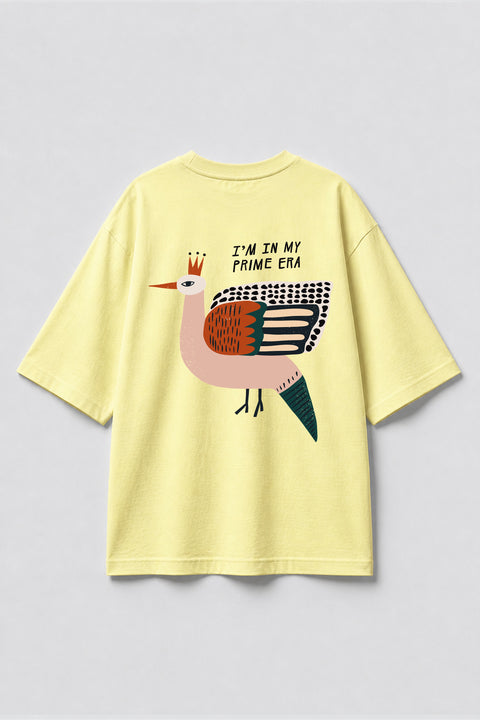 Oversized T-shirt "I'm in my prime era"