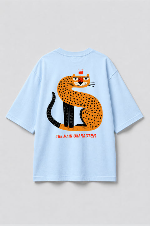 Oversized T-shirt "The main character"