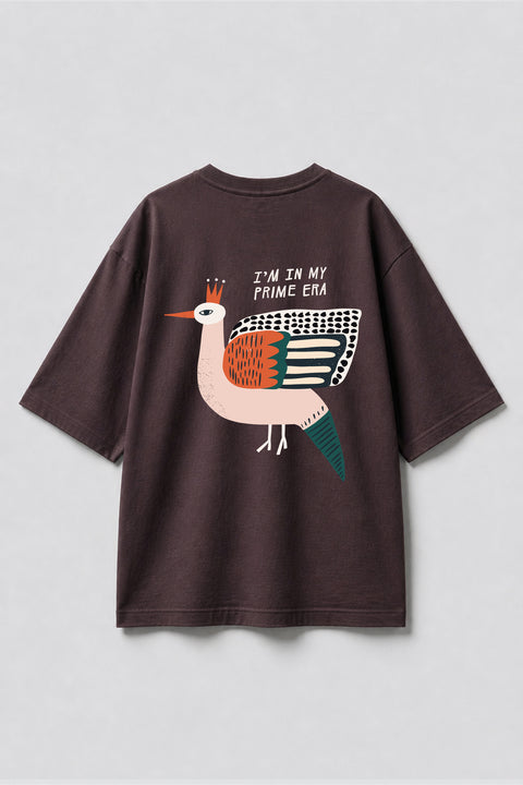 Oversized T-shirt "I'm in my prime era"