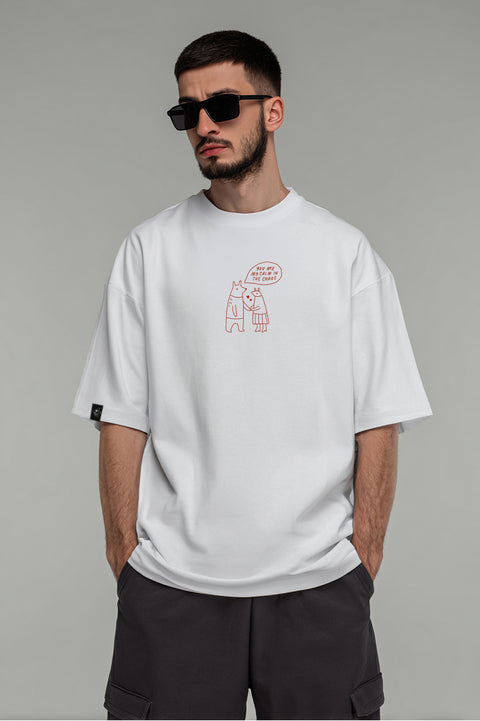 Oversized Unisex T-shirt "Calm in the chaos"