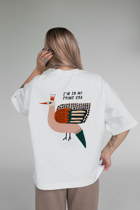Oversized T-shirt "I'm in my prime era"