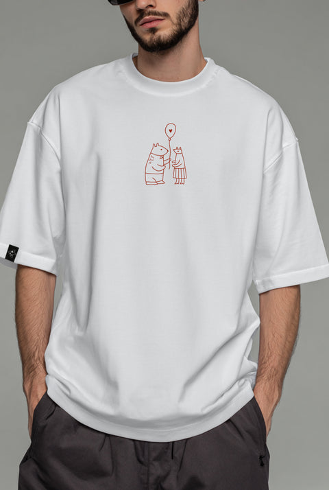 Oversized Unisex T-shirt "Perfect gift"