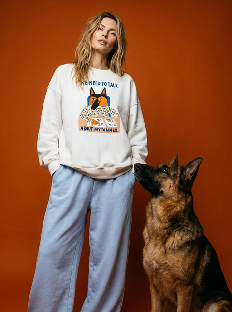 Sweatshirt "We need to talk"