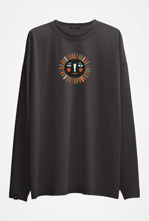 Oversized Long-Sleeve Shirt "Sun"