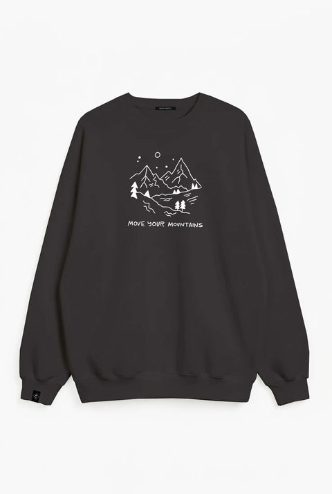 Sweatshirt "Move your mountains"