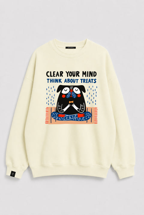 Sweatshirt "Clear your mind"