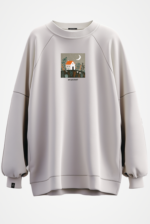 Sweatshirt "Are you lost?"