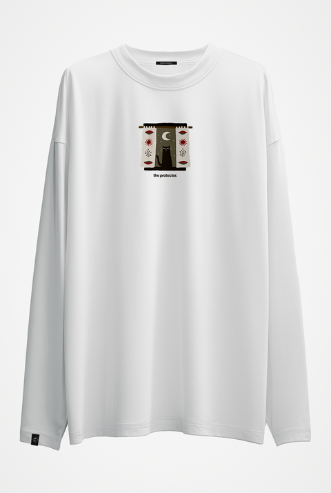 Oversized Long-Sleeve Shirt "The protector"