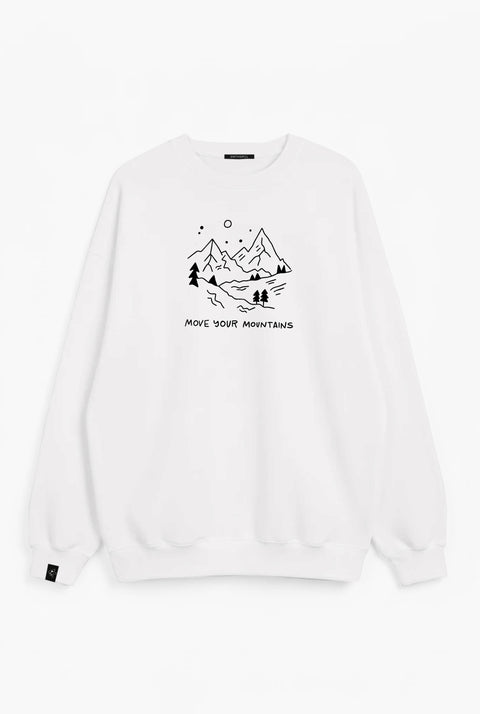 Sweatshirt "Move your mountains"