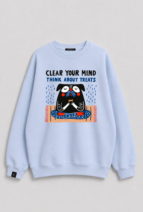 Sweatshirt "Clear your mind"