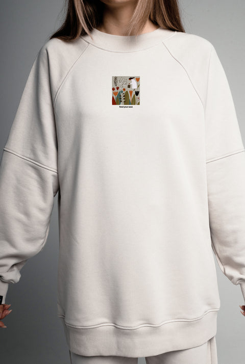 Sweatshirt "Feed your soul"