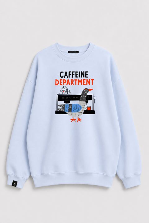 Sweatshirt "Caffeine department"