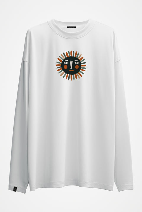 Oversized Long-Sleeve Shirt "Sun"