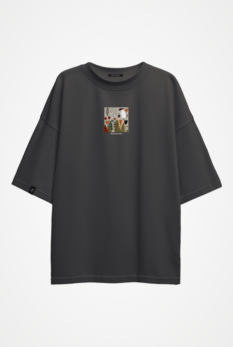 Oversized T-shirt "Feed your soul"