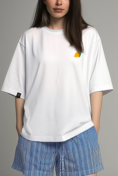 Oversize'owa koszulka "Limoncello"